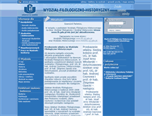 Tablet Screenshot of fh.univ.gda.pl